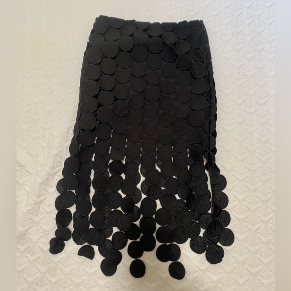 Black midi skirt size M - Picture 2 of 3